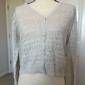 MANGO Beige Cardigan